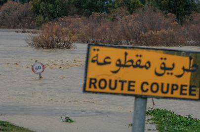 تقلبات جوية في تونس أمطار غزيرة خطر السيول 