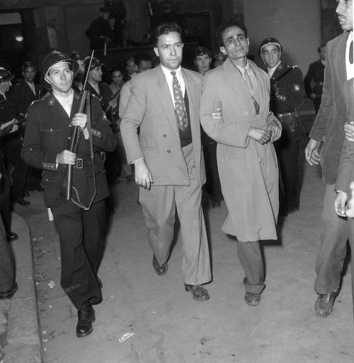 اعتقال أحد قادة حزب الاستقلال في 9 ديسمبر 1952