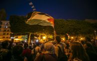 وقفة تضامنية مع الشعب الفلسطيني في تونس