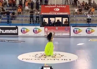 راقصة البطولة العربية للأندية