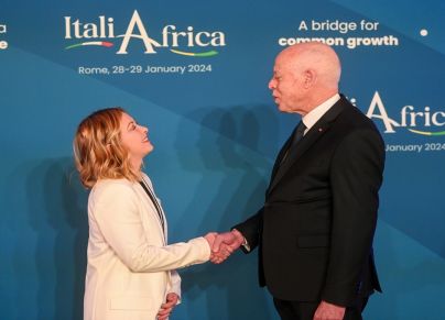 قيس سعيّد جورجيا ميلوني خطة ماتي إيطاليا