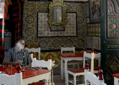 المقاهي في تونس