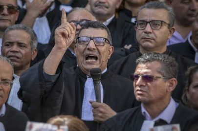 إبراهيم بودبالة عميد المحامين في تونس