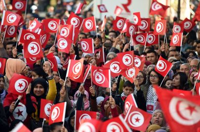 الأحزاب التونسية علم 