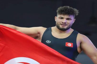 أمين قنيشي المصارع التونسي