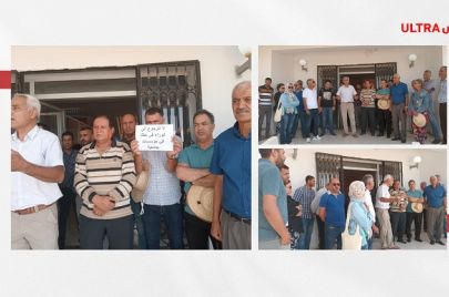 احتجاج على خلفية حذف 7 شعب للتعليم العالي في سيدي بوزيد 