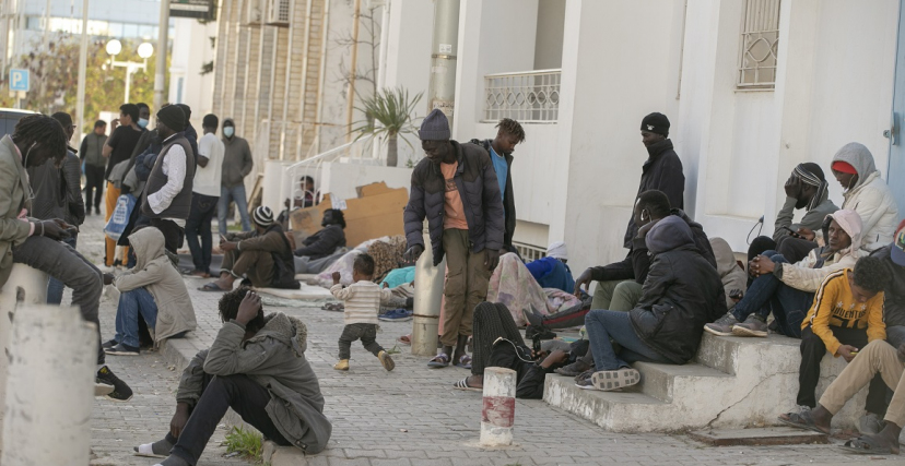 طالبو لجوء في تونس 