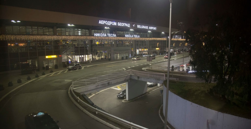مطار بلغراد صربيا