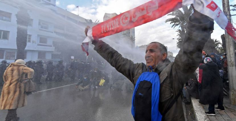  احتجاجات 14 جانفي 2022 في تونس 