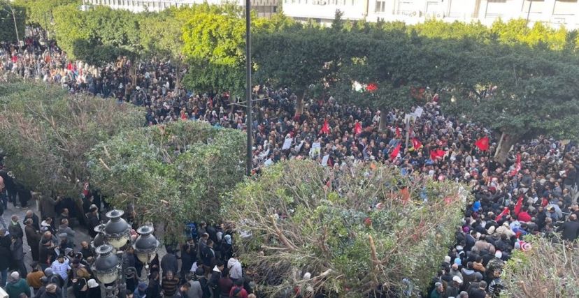  احتجاجات 14 جانفي 2023 في تونس