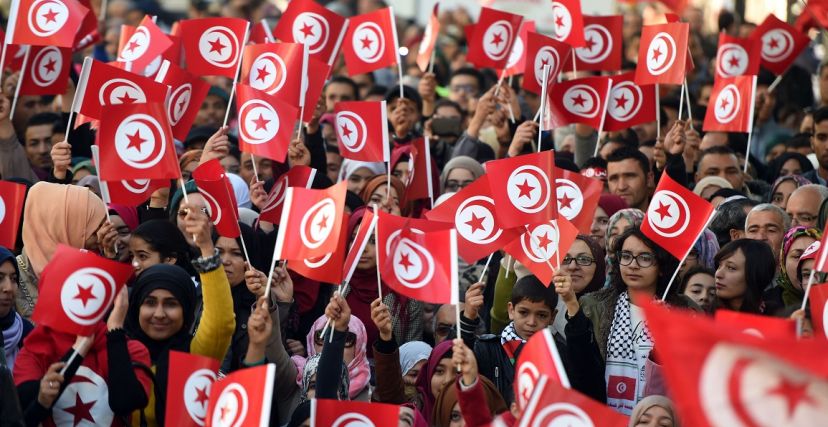الأحزاب التونسية علم 