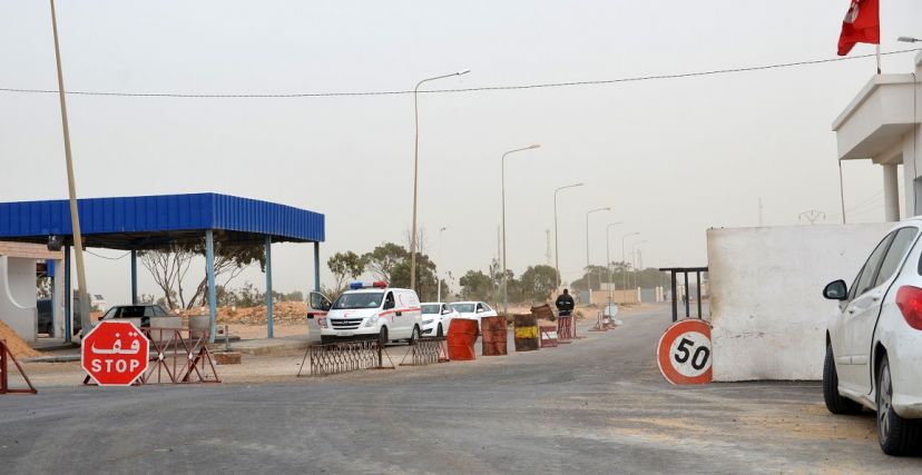الحدود التونسية الليبية 