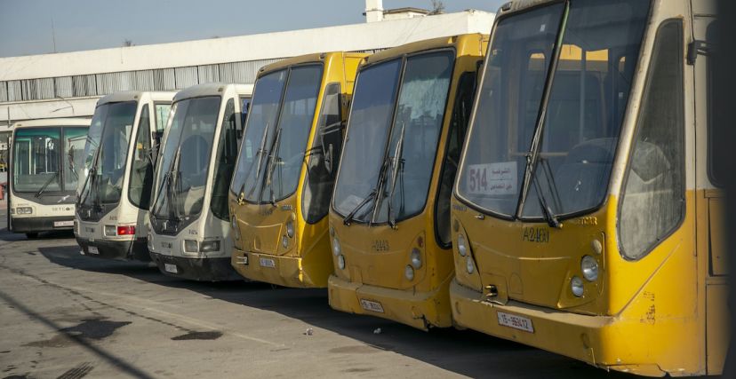 حافلات في تونس