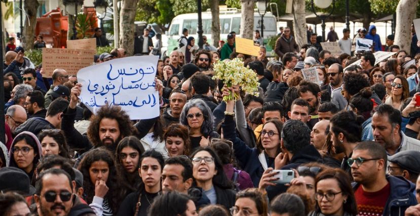 احتجاجات تونس فيفري 2023 