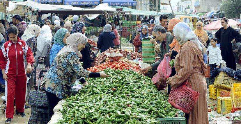 سوق في تونس
