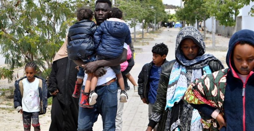 مهاجرين لجوء تونس إفريقيا 