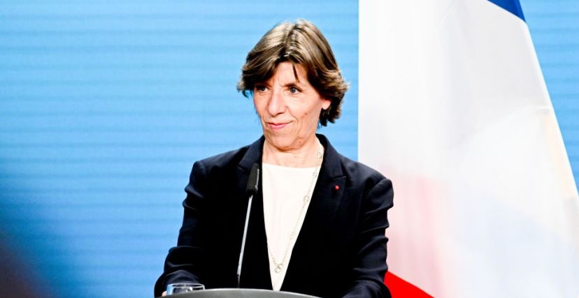 وزيرة الخارجية الفرنسية