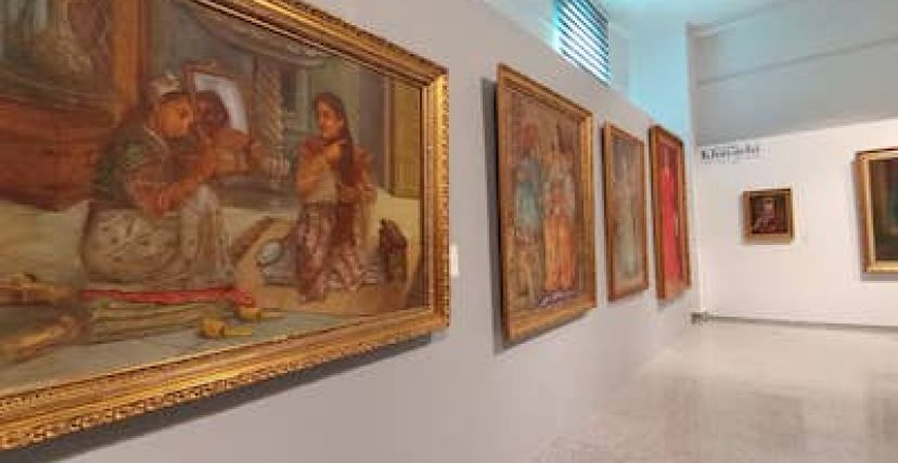 لوحات نوردين الخياشي الخاصة بالمرأة التونسية بداية القرن العشرين
