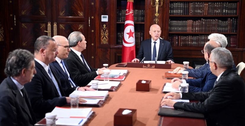الرئاسة التونسية التباحث في سبل دعم الشعب الفلسطيني