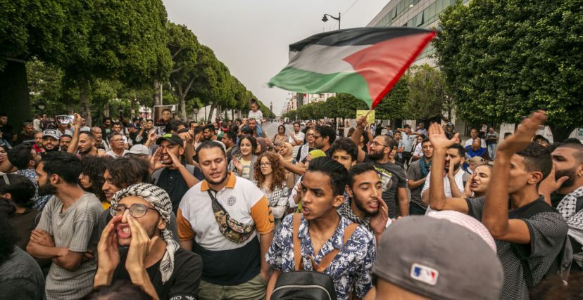 السفارة الفرنسية تونس فلسطين