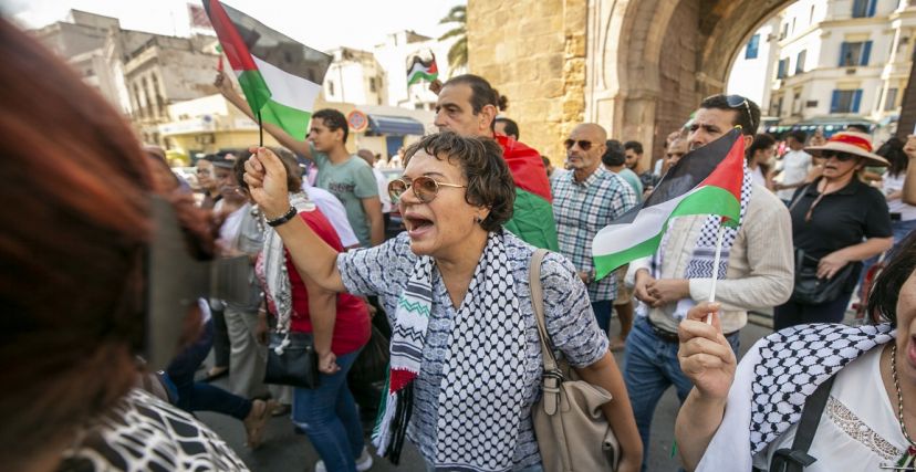 دعوة لمسيرة وطنية في تونس دعمًا للشعب الفلسطيني وإسنادًا لمقاومته