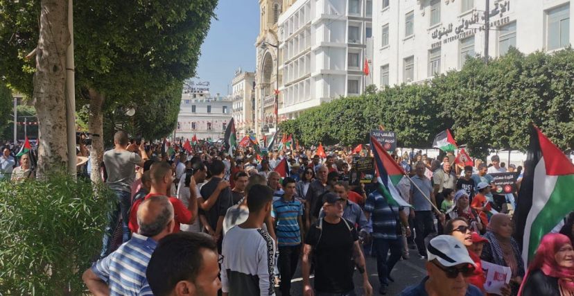 مسيرة فلسطين جبهة الخلاص