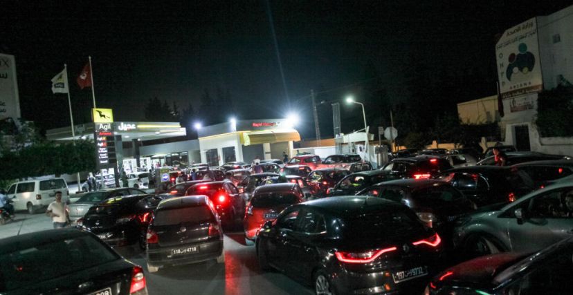 محطات الوقود البنزين المحروقات تونس