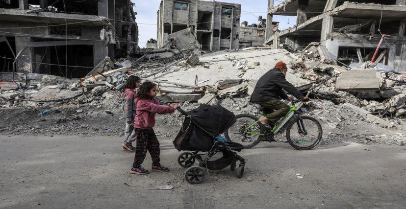 مجزرة شارع الرشيد غزة 