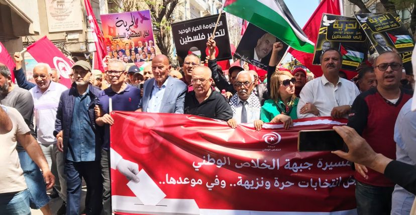 مسيرة لجبهة الخلاص للمطالبة باحترام آجال الانتخابات الرئاسية وشروطها